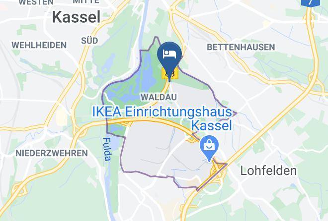 Kassel - Hotel Froschkonig Maps