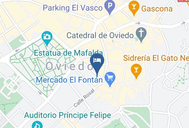 Hotel Fruela Map