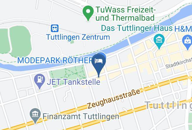 Tuttlingen - Hotel Fruhstuckscafe Schlack Maps