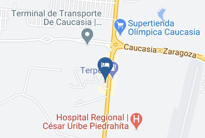 Caucasia - Hotel Frutas Del Lago Maps