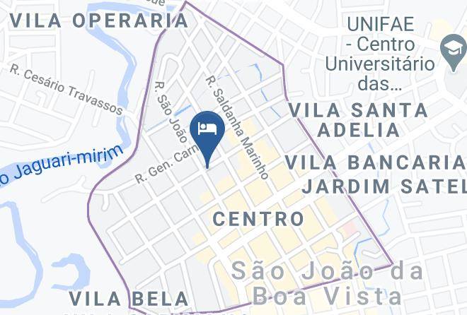 Sao Joao Da Boa Vista - Hotel Fs Giordano Maps