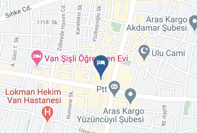 Ipekyolu - Hotel Fuat Maps