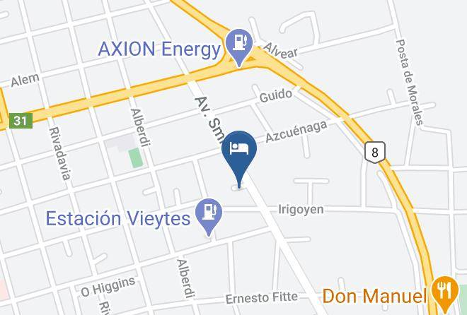 San Antonio De Areco - Hotel Fuaz Maps