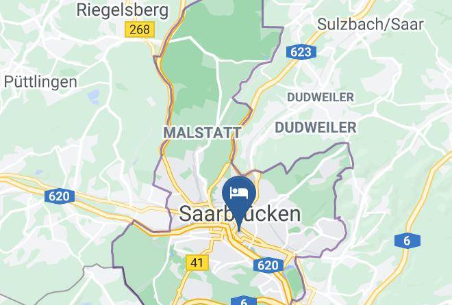 Saarbrucken - Hotel Fuchs Gmbh Maps