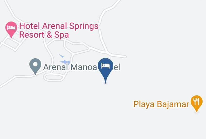 San Carlos - Hotel Fuego Arenal Maps