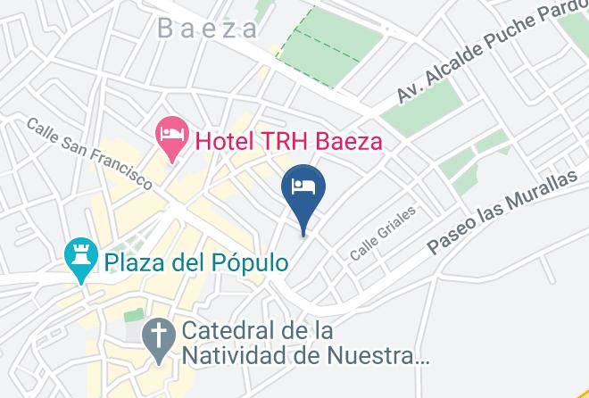 Jaen - Hotel Fuentenueva Maps