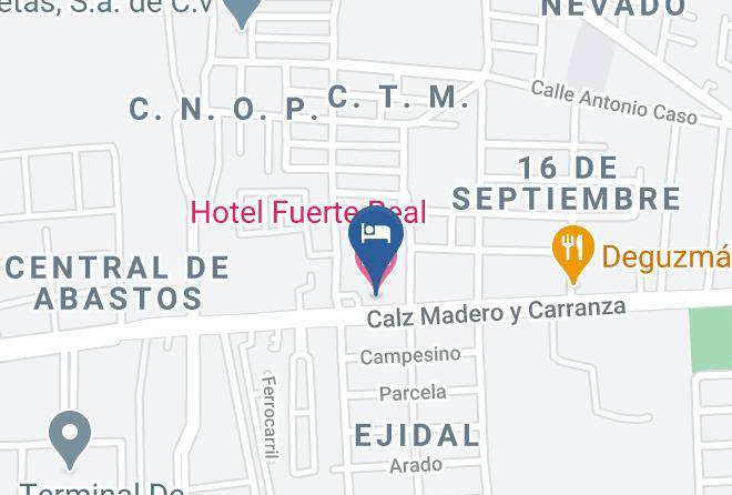 Zapotlan El Grande - Hotel Fuerte Real Maps