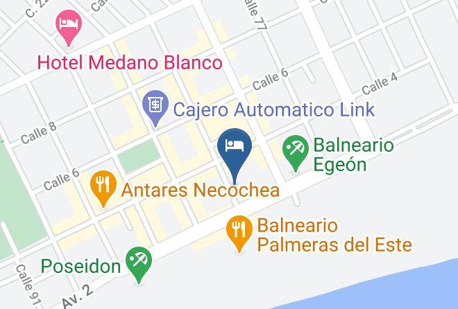 Necochea - Hotel Fuerteventura Maps