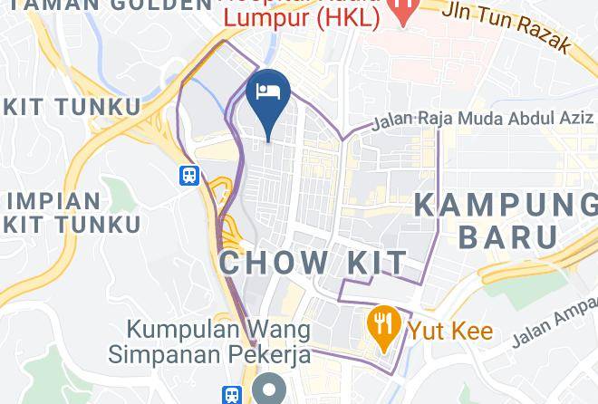 Kuala Lumpur - Hotel Fujisan Pwtc Maps