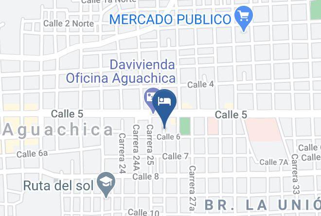 Aguachica - Hotel Fujiyama Maps