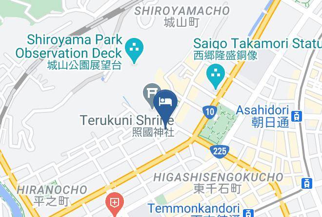 Kagoshima City - Hotel Fukiagesou Maps