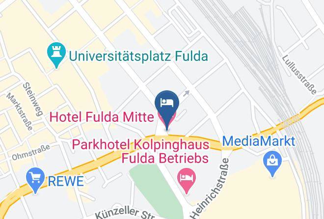 Fulda - Hotel Fulda Mitte Maps