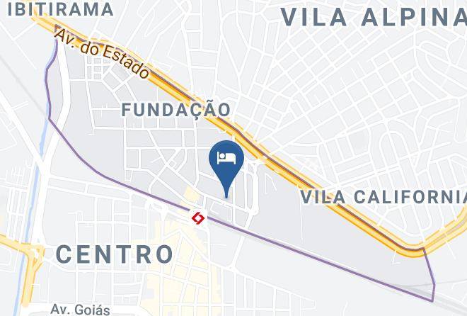 Sao Caetano Do Sul - Hotel Fundacao Maps
