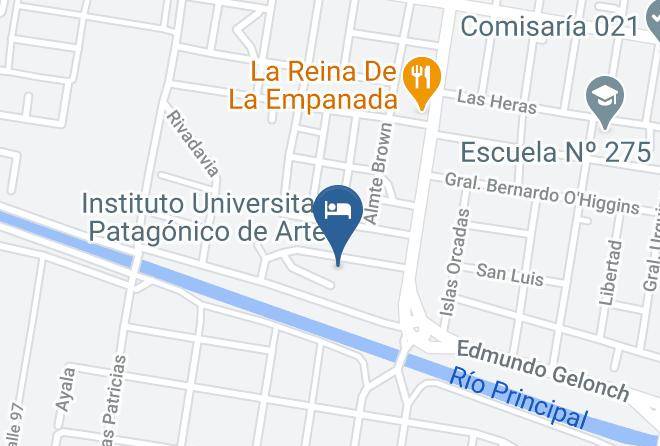 General Roca - Hotel Fundacion Maps