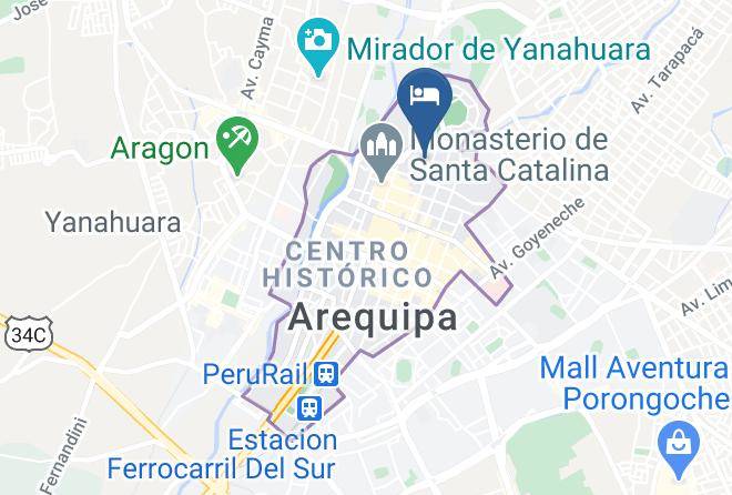 Arequipa - Hotel Fundador Arequipa Maps