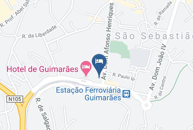 Guimaraes - Hotel Fundador Maps