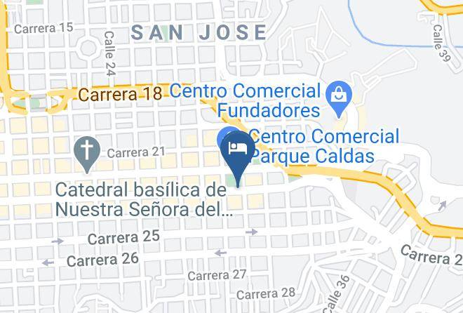 Manizales - Hotel Fundadores Maps