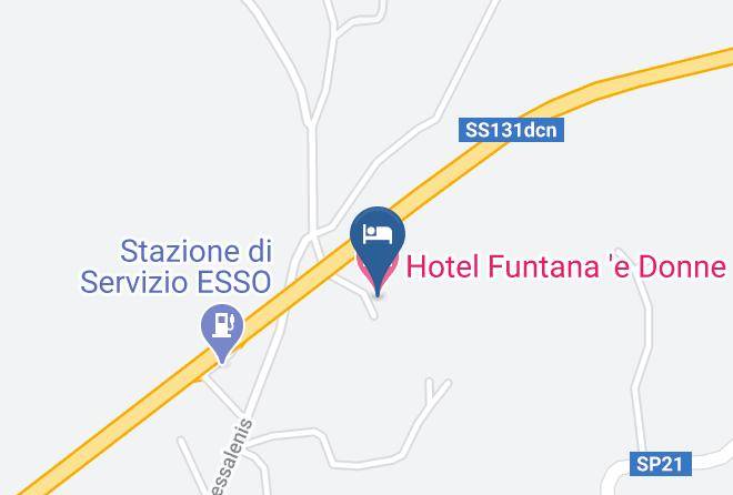 Nuoro - Hotel Funtana 'e Donne Maps