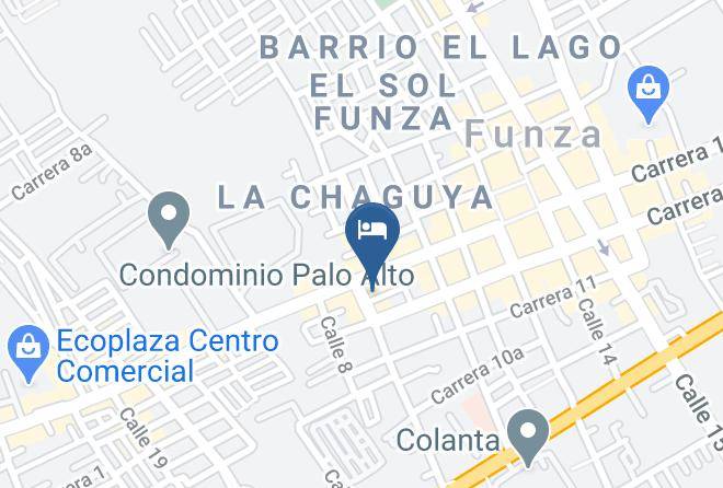 Hotel Funza Real Map