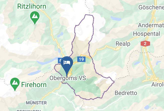 Goms - Hotel Furka Ag Maps