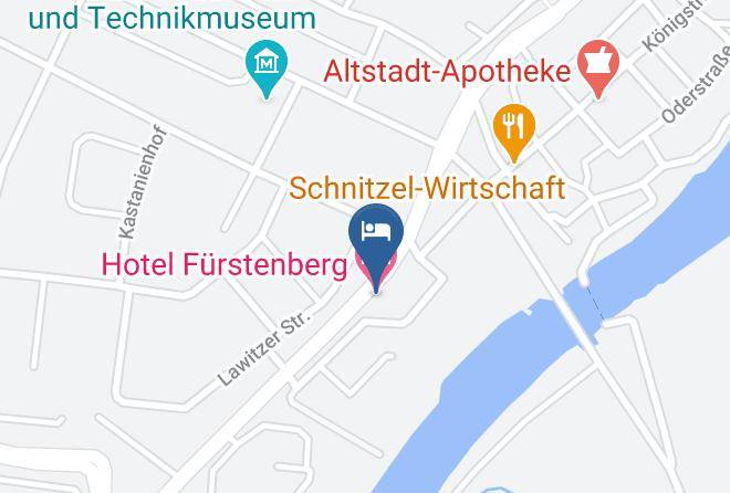 Oder Spree - Hotel Furstenberg Maps
