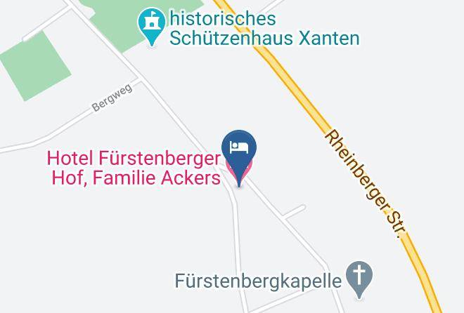 Wesel - Hotel Furstenberger Hof Familie Ackers Maps