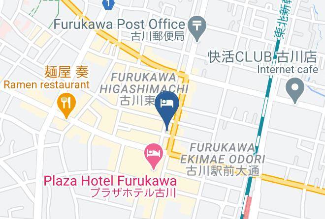 Osaki City - Hotel Furukawa Hills Maps