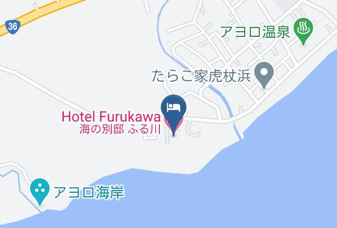 Shiraoi Townshiraoi District - Hotel Furukawa Maps
