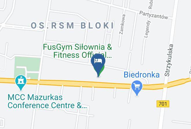 Warszawski Zachodni - Hotel Fus Maps