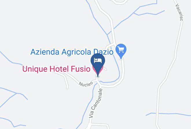 Unique Hotel Fusio Map