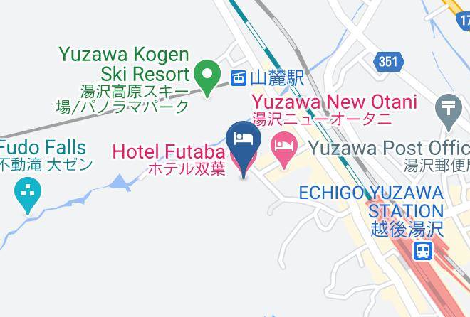 Yuzawa Townminami Uonuma District - Hotel Futaba Maps