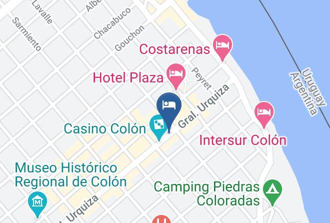Colon - Hotel Futuro Maps