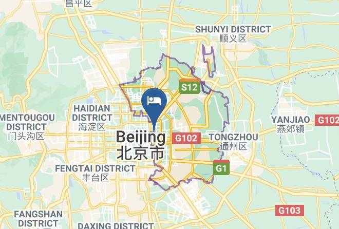 Hotel G Beijing Map
