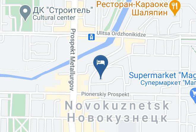 Novokuznetsk - Hotel Gs Maps