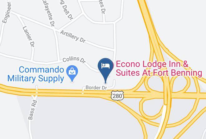 Muscogee - Hotel Ga Maps