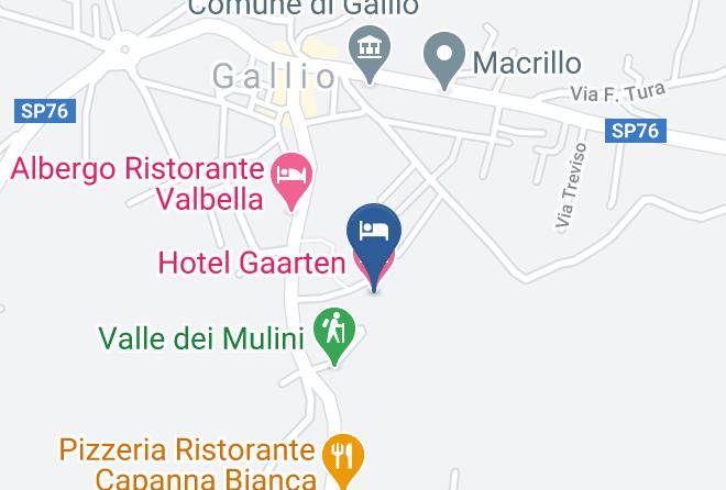 Vicenza - Hotel Gaarten Maps