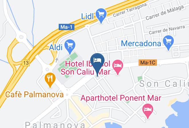 Hotel Gabarda & Gil Map