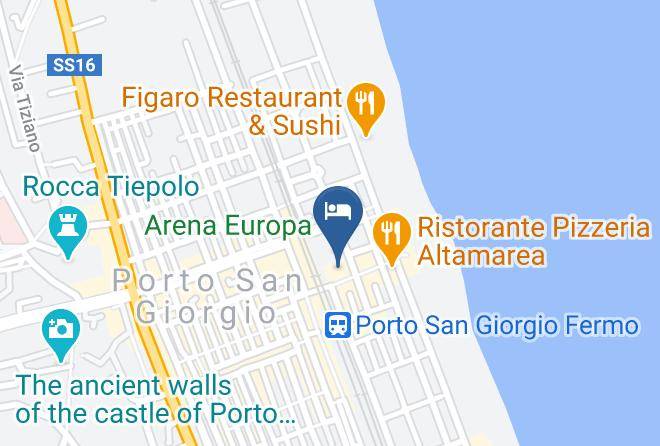 Fermo - Hotel Gabbiano Maps
