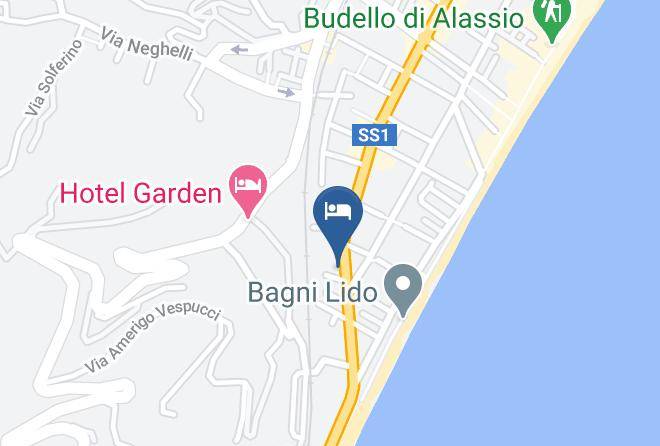 Savona - Hotel Gabbiano Maps