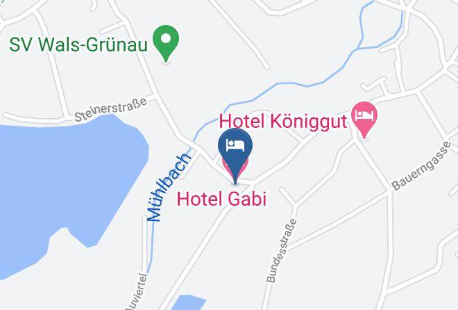 Salzburg Umgebung - Hotel Gabi Maps