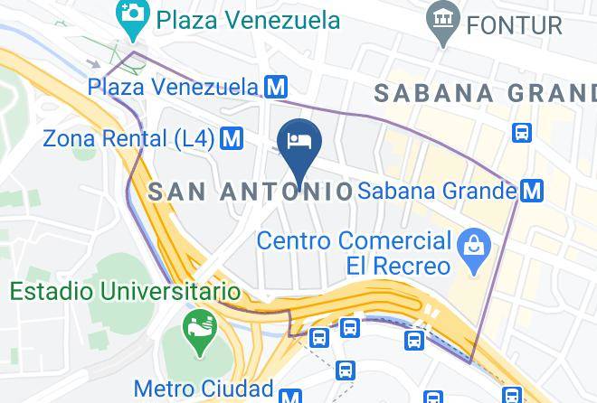 Caracas - Hotel Gabial Maps