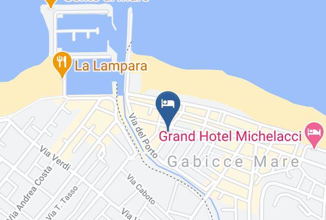 Pesaro And Urbino - Hotel Gabicce Maps