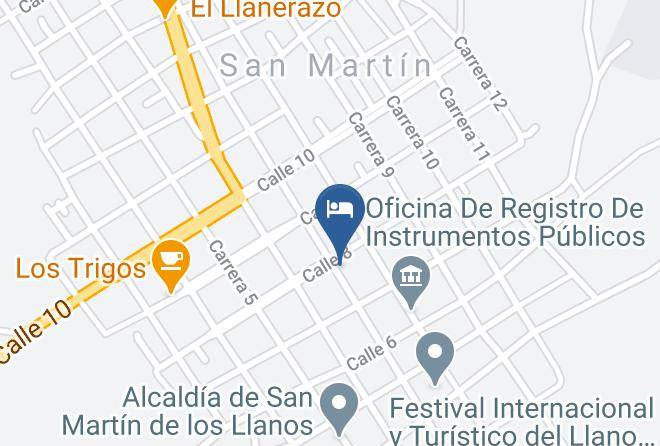 San Martin - Hotel Gabino De Balboa Maps