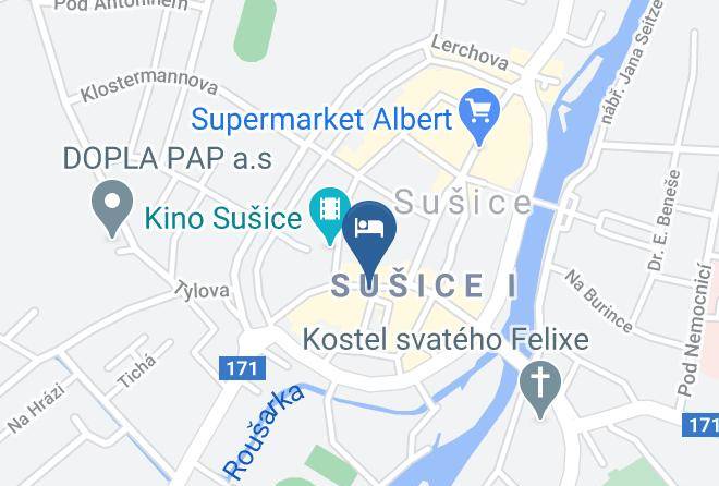 Klatovy - Hotel Gabreta Maps