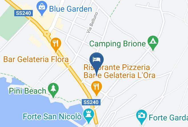 Trento - Hotel Gabry Maps
