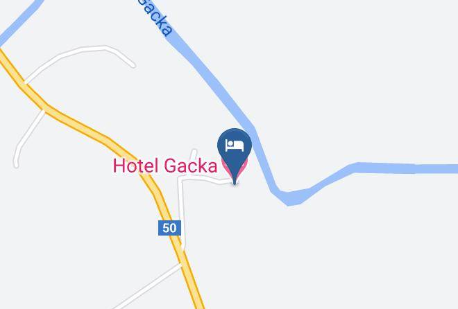 Otocac - Hotel Gacka Maps