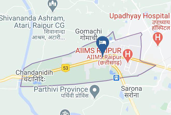 Hotel Gagan Palace Map