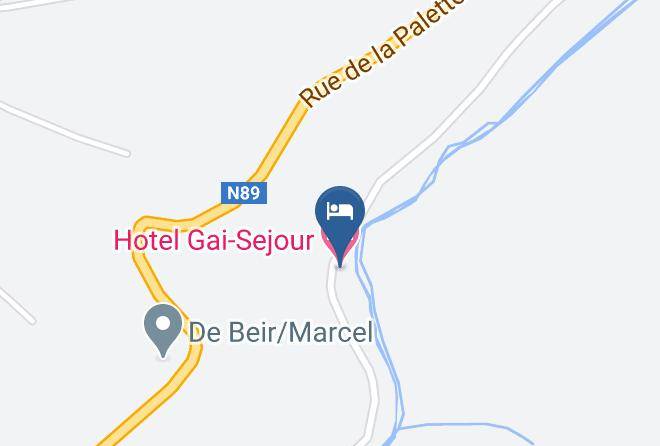 Luxemburg Province - Hotel Gai Sejour Maps