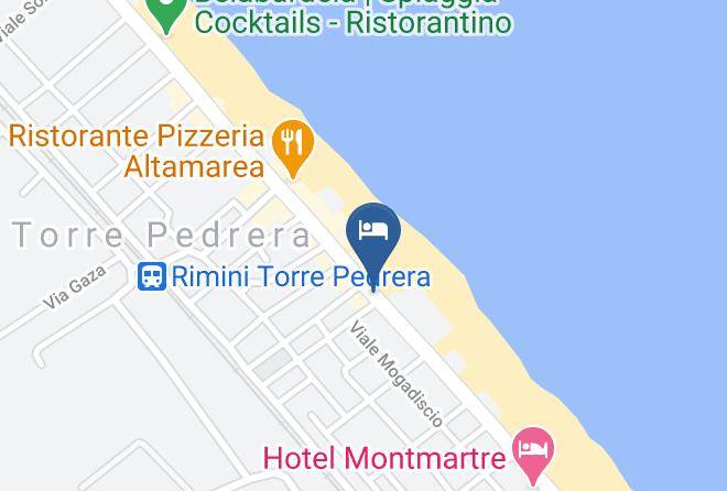 Rimini - Hotel Gaia Maps