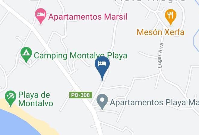 Pontevedra - Hotel Gaivota Maps